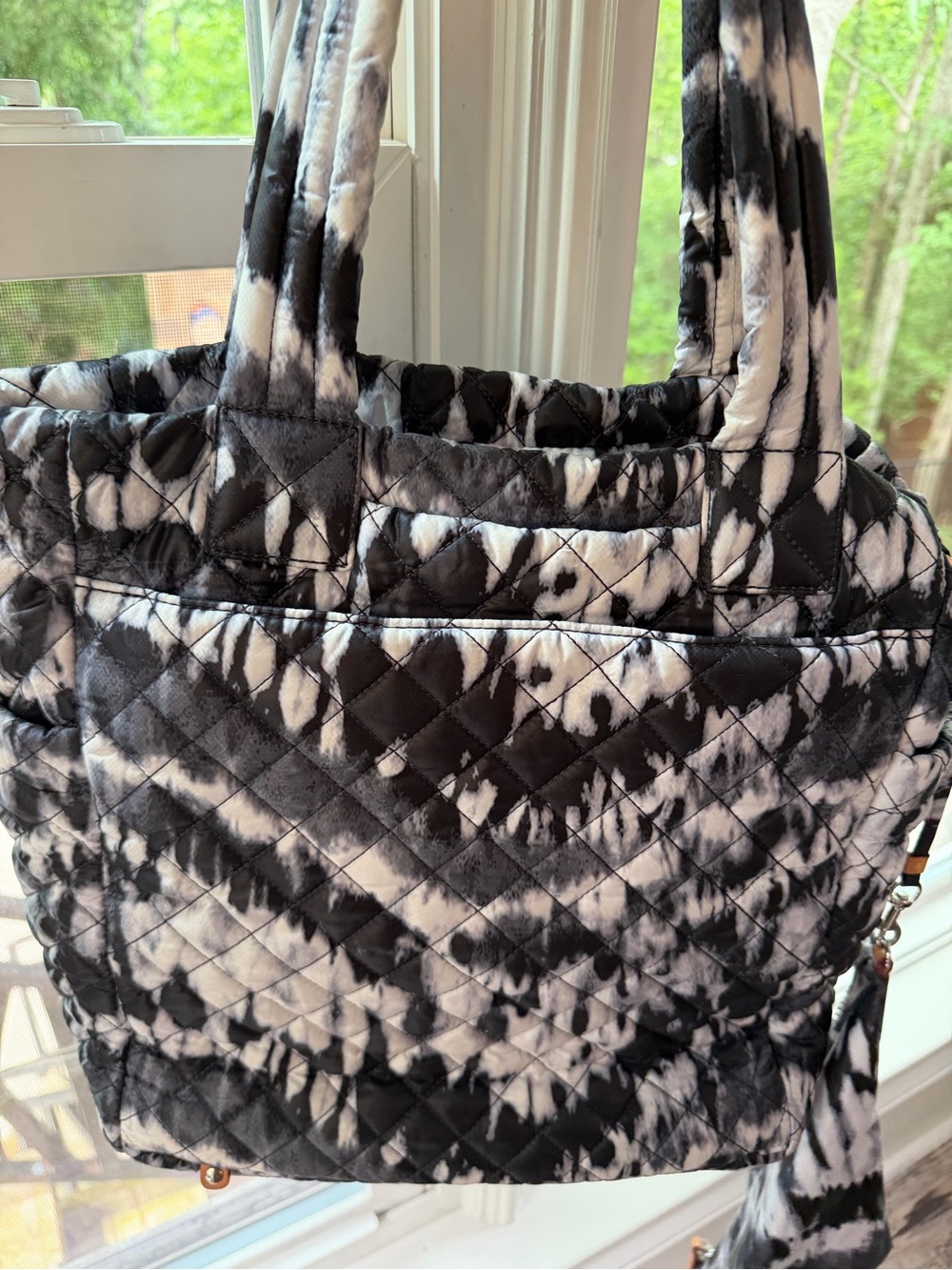 MZ Wallace Max II Tie Dye Travel Tote (Large) VGUC